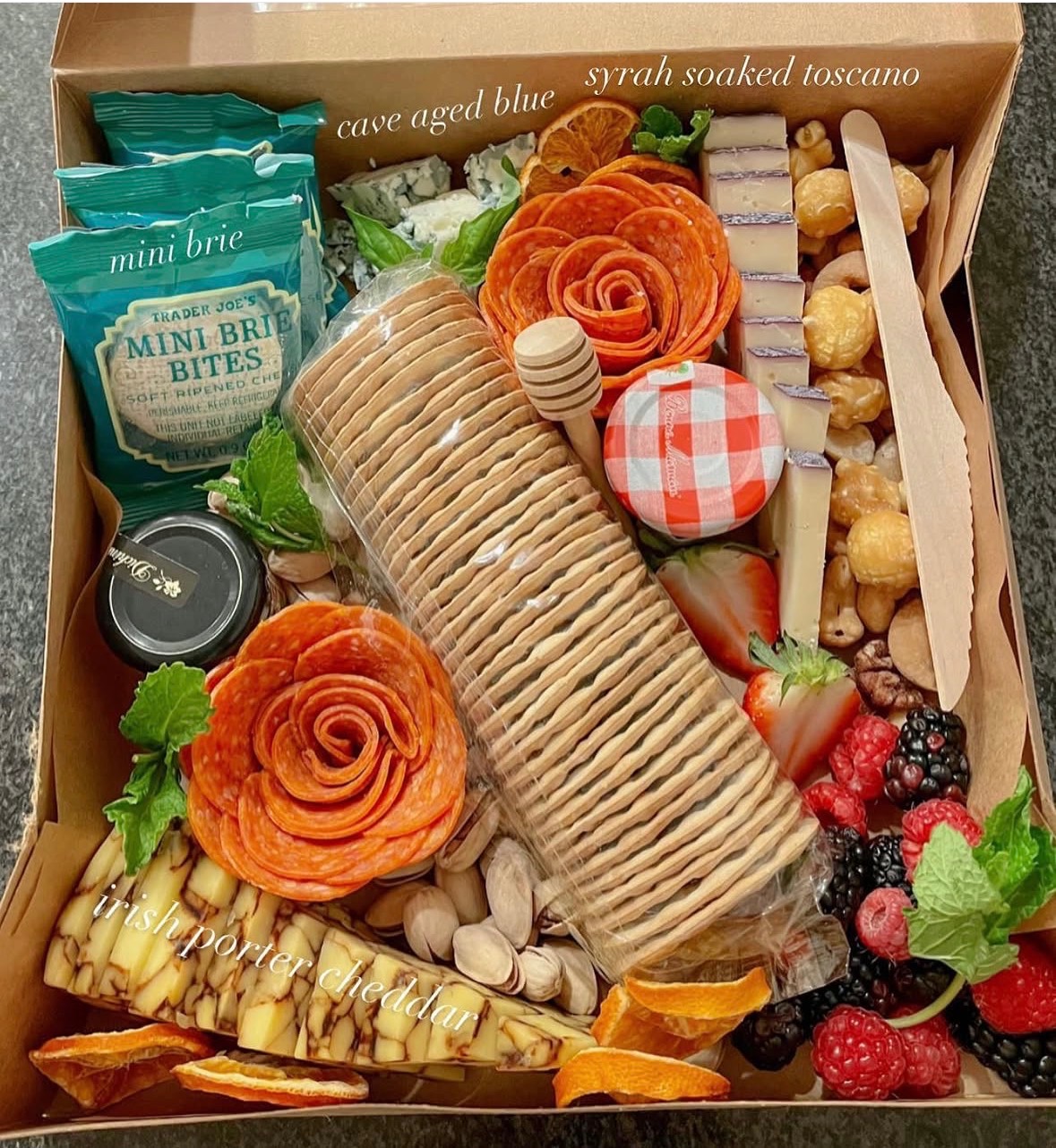 The Classic Box prepared by Brie Box